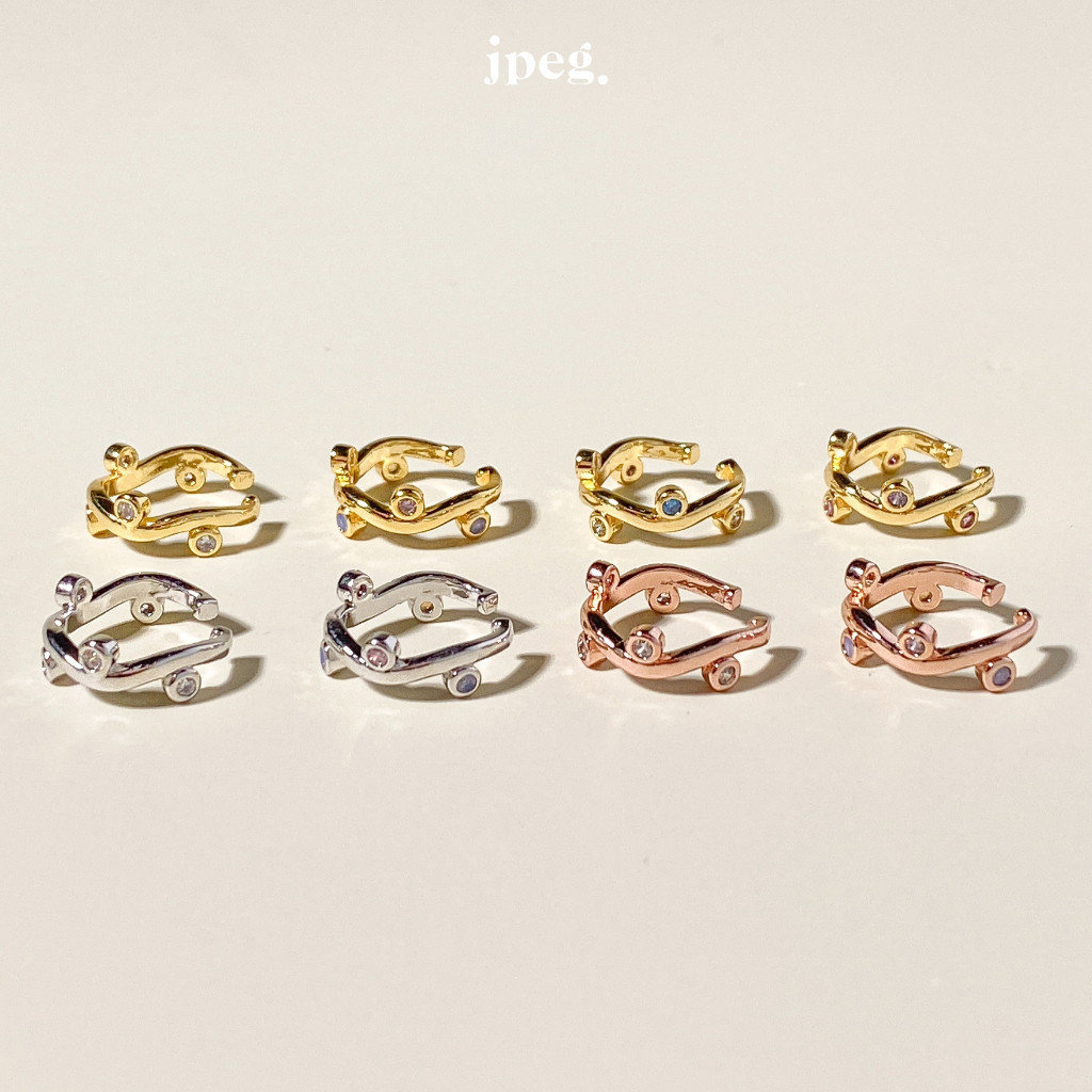 JPEG - Spaghetti Ear Cuff