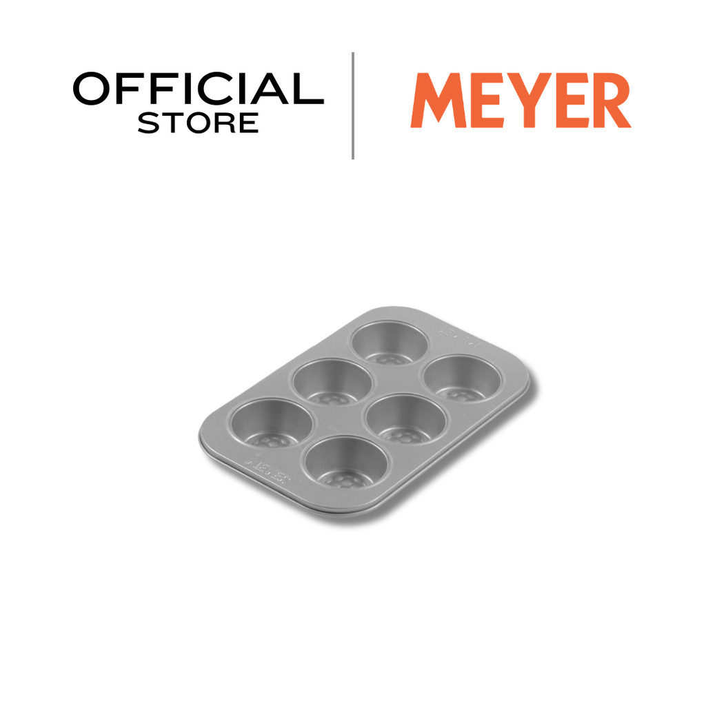 MEYER BakeMaster ถาดอบมัฟฟินก้นลึก 6 ถ้วย Deep Muffin Tin (47536-C)