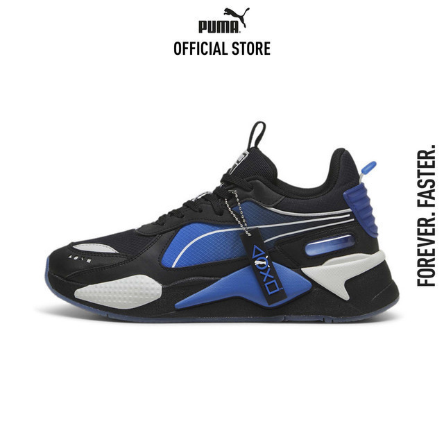 PUMA PRIME/SELECT - รองเท้าผ้าใบ PUMA x PLAYSTATION RS-X สีดำ 39631102