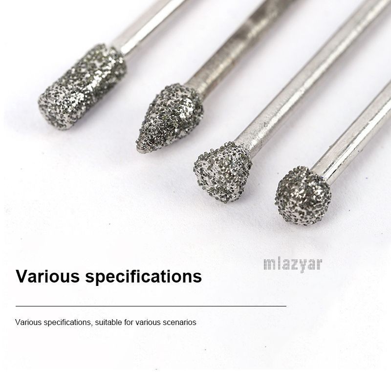 😍COD😍ชุดหัวเจียรทังสเตนคาร์ไบด์ ชุดดอกเจียร ดอกเจียรคาร์ไบด์ ชุดดอกเจียรทังสเตนคาร์ไบด์ ขนาดแกน3มิล*หัว6มิล - รูปที่ 3