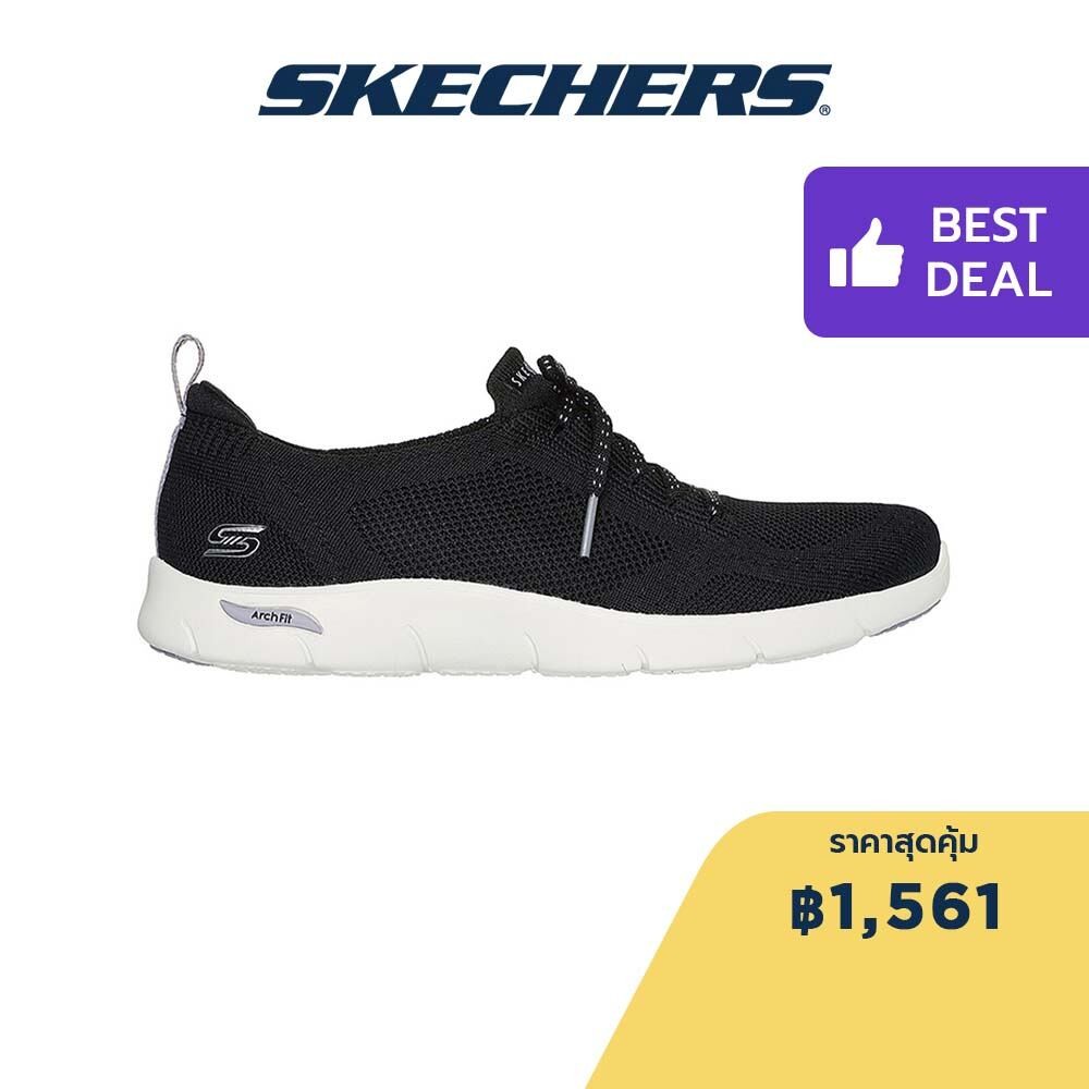 Skechers สเก็ตเชอร์ส รองเท้าลำลองผู้หญิง Women Sport Active Arch Fit Refine Freesia Casual Shoes - 104542-BKPR