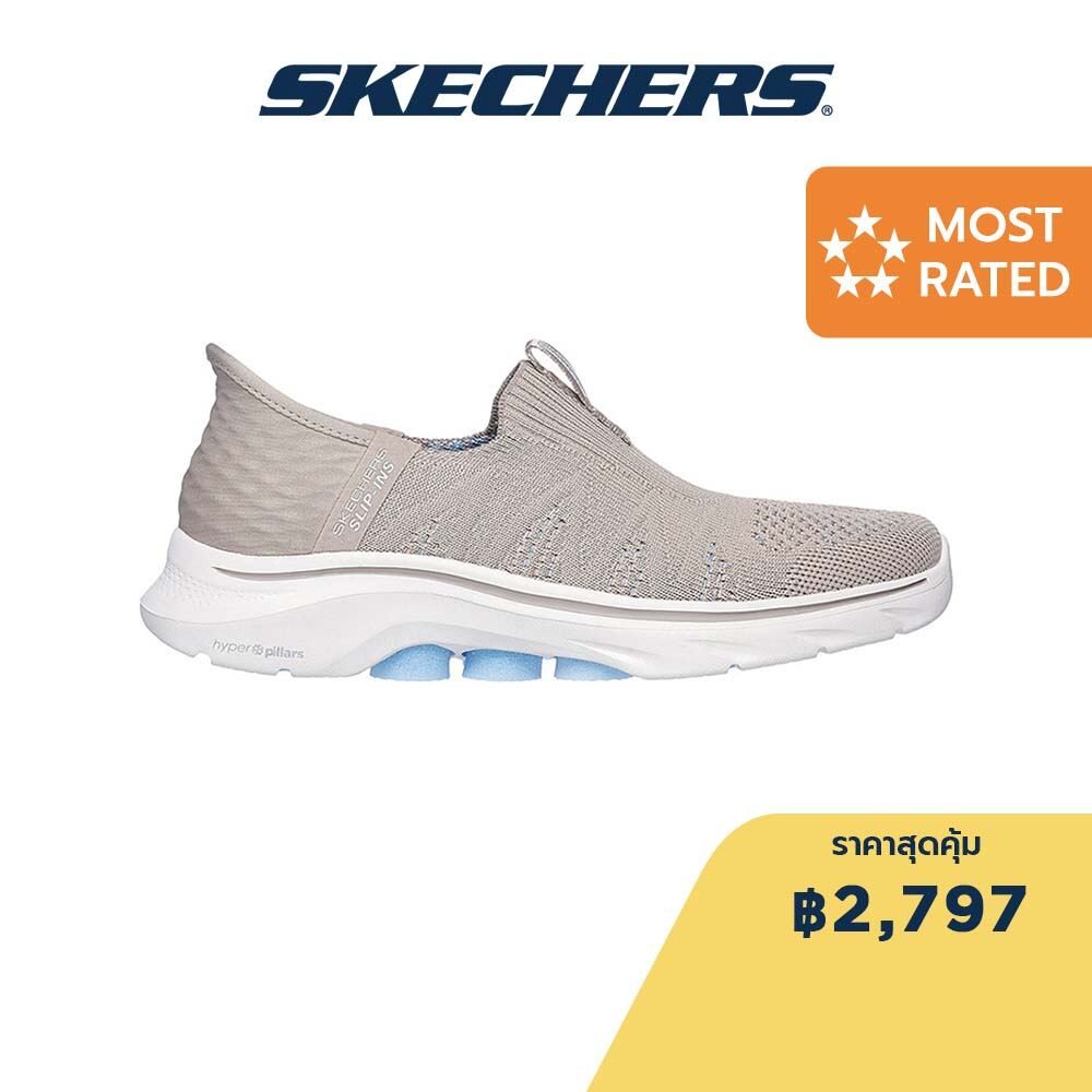 Skechers สเก็ตเชอร์ส รองเท้าผู้หญิง Women Slip-ins GOwalk 7 City Lights Walking Shoes - 125222-TPMT