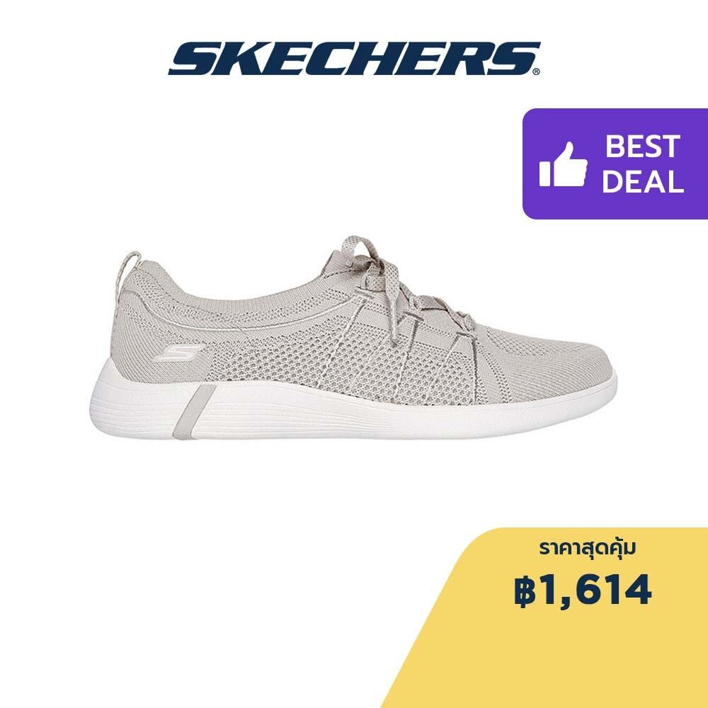 Skechers สเก็ตเชอร์ส รองเท้าผู้หญิง Women On-The-GO Swift Solstice Walking Shoes - 137227-NAT Air Cooled Goga Mat
