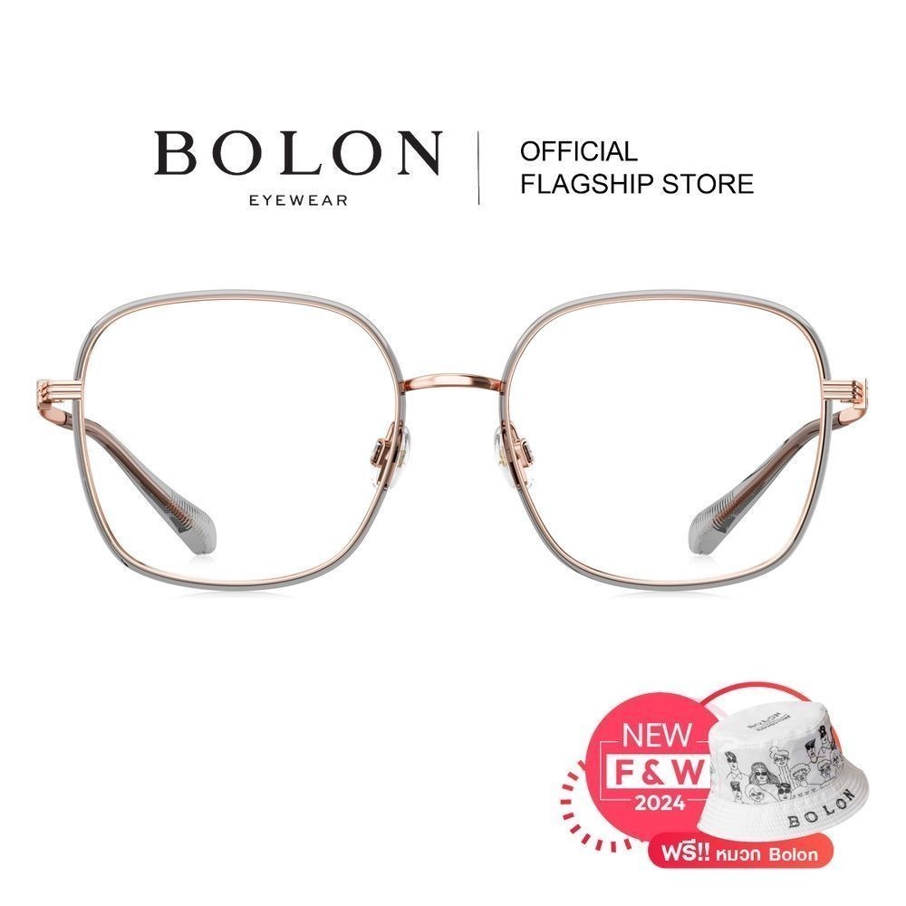 Bolon BA6021 กรอบแว่นแบรนด์เนม โบลอน แว่นสายตา แว่นกรองแสงออโต้ กรองแสงสีฟ้า สายตาสั้น ยาว แฟชั่น