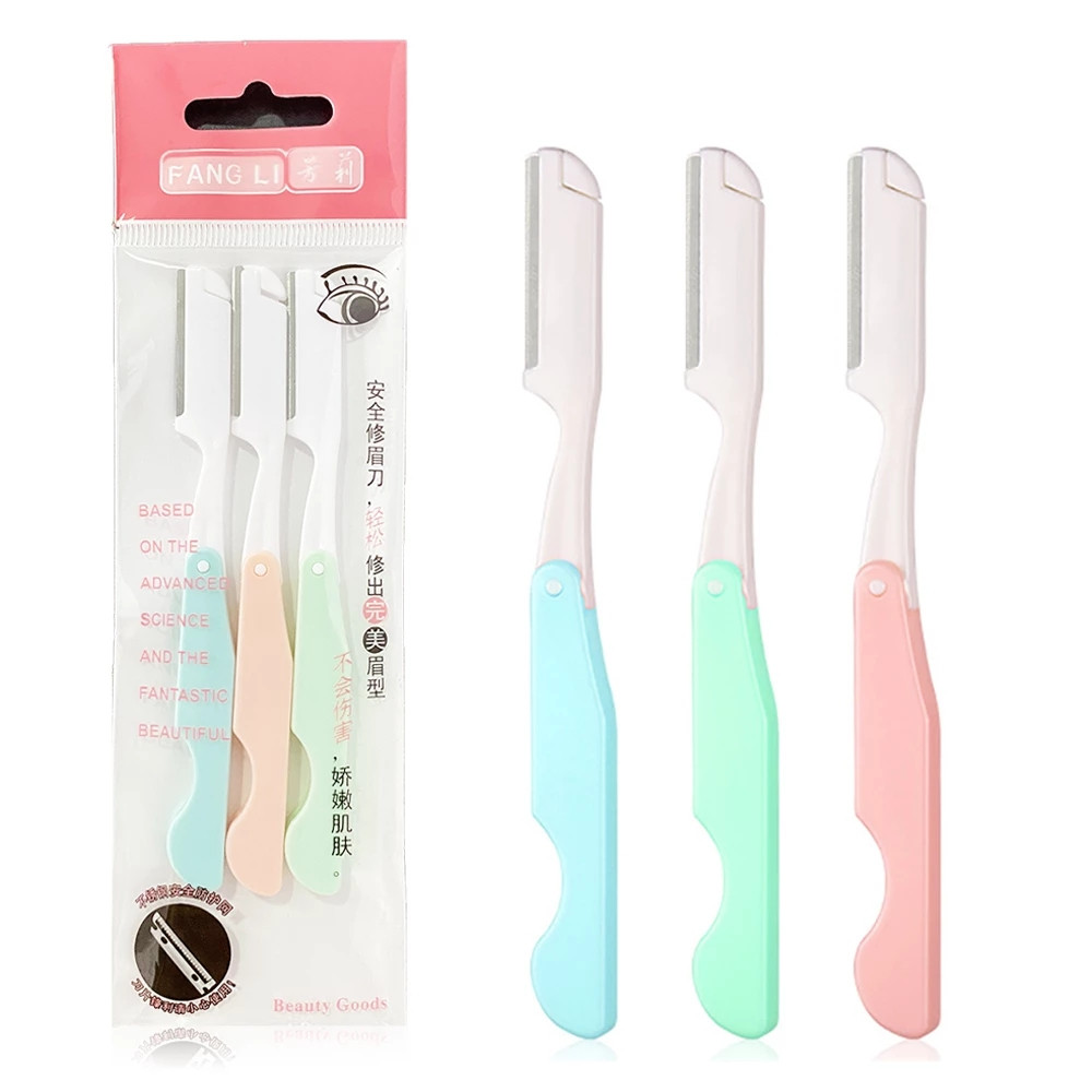 elegantedge Makeup Safety Eyebrow Shaver เครื่องเหลาดินสอแบบพับได้