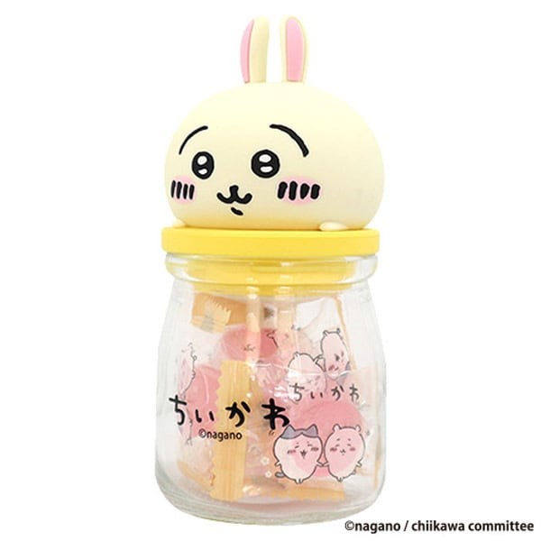 Toman Toys Chiikawa Candy Bottle Rabbit [Candy Candy].Cute candy bottle with a design that looks li Cute candy bottle with a design that looks like it