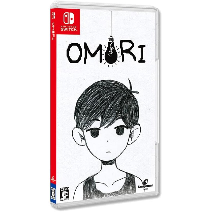 OMORI -Switch [Permanent bonus] Instruction manual, sticker included