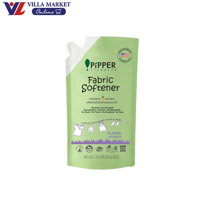 Pipper Standard Fabric Softener Floral Refill 750Ml