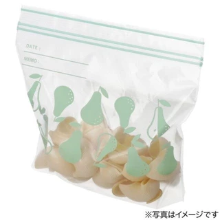 NITORI ถุงเก็บแช่แข็งแบบซิปคู่ขอบขยาย M24 TW-386