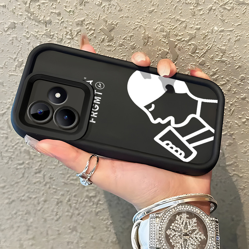 เคสสำหรับ Realme C53 C51 C51s Realme Narzo N53 Realme Note 50 เคสป้องกันโทรศัพท์ซิลิโคนที่อินเทรนด์ใ