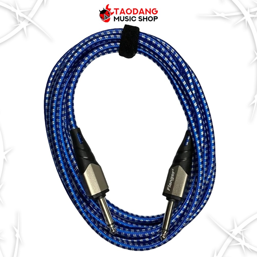 Flanger FICB007 สี Blue สายสัญญาณโมโน Flanger Cable – เต่าแดง ราคา ถูกที่สุด ดีลบีเคเค แกลเลอรีภาพที่ 2