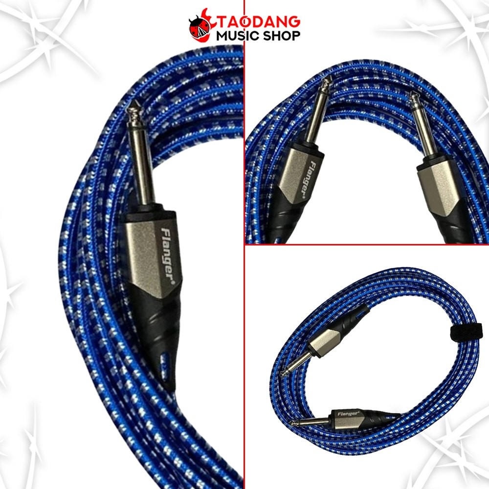 Flanger FICB007 สี Blue สายสัญญาณโมโน Flanger Cable – เต่าแดง ราคา ถูกที่สุด ดีลบีเคเค แกลเลอรีภาพที่ 4