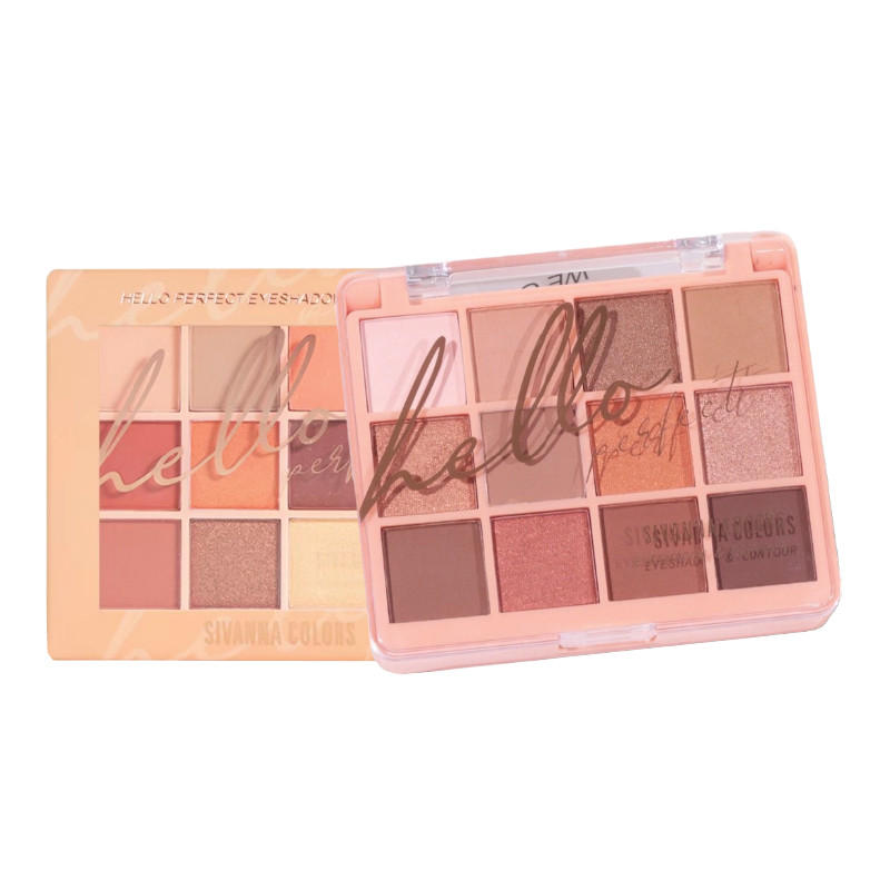 Sivanna Colors Hello Perfect Eyeshadow Contour มีให้เลือกทั้งหมด 3 เบอร์ ขนาด 25.4g
