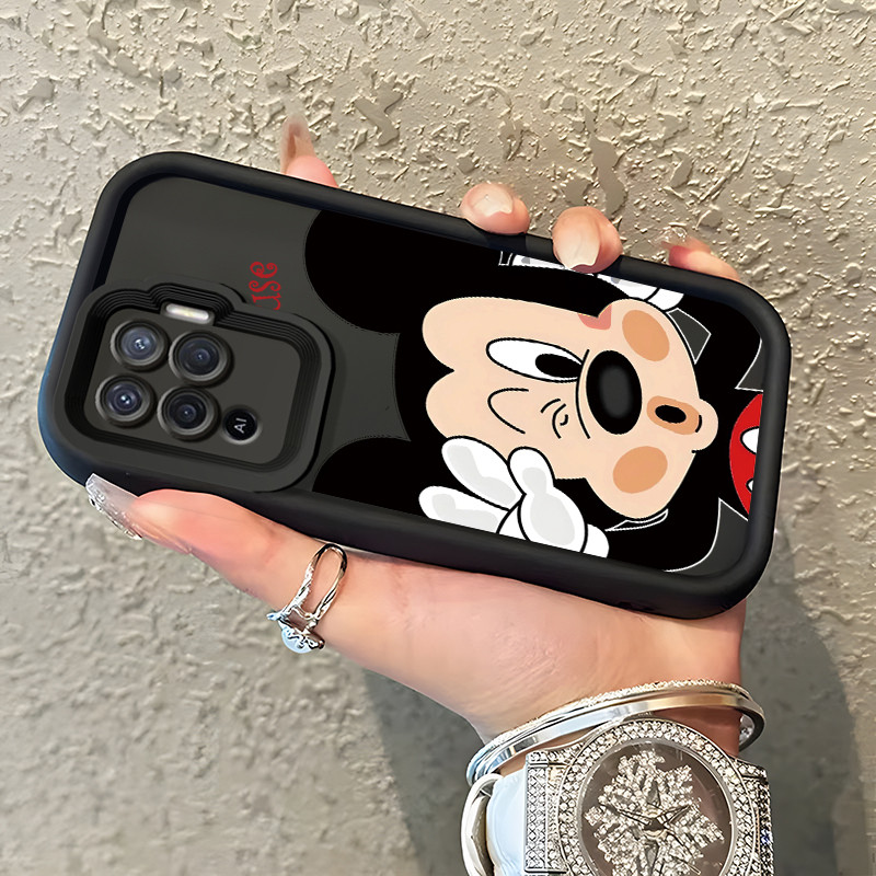 เคสสำหรับ OPPO A94 F19 Pro Reno 5F Reno 5 Lite เคสมิกกี้และมินนี่เคสมือถือ