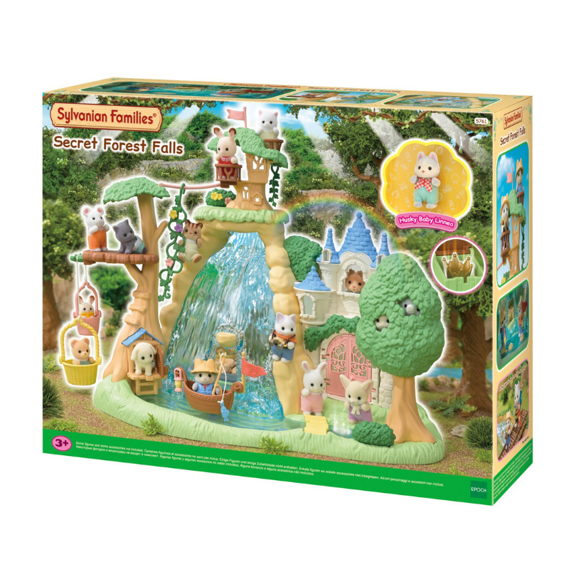 Sylvanian Families  Secret Forest Falls / ซิลวาเนียน แฟมิลี่ น้ำตกใหญ่ ในป่าลับแล