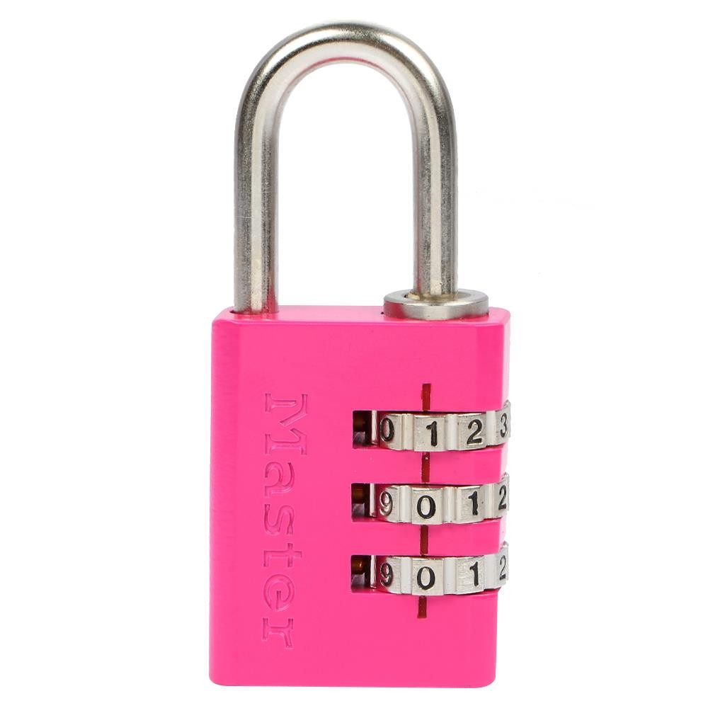 MASTER LOCK กุญแจคล้อง MASTER LOCK 7630EURDCOL 30 มม. อุปกรณ์ประตู กุญแจคล้อง COMBINATION PADLOCK MA