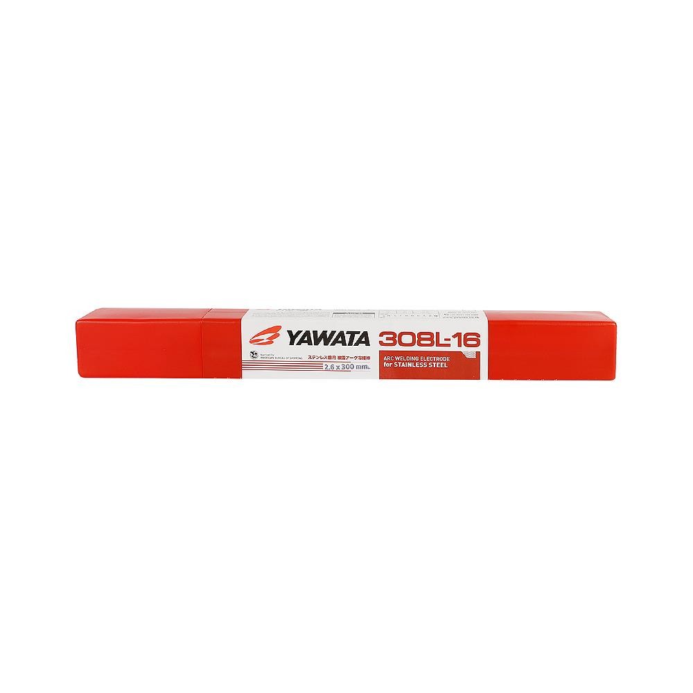 YAWATA ลวดเชื่อมสเตนเลส YAWATA 308L26M 2.6X300 มม. 1 กก. อุปกรณ์เชื่อมและบัดกรี เครื่องเชื่อมและอุปก