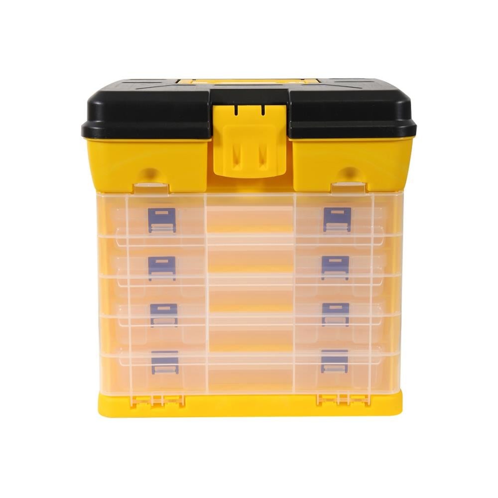 MATALL กล่องเก็บอุปกรณ์ DIY MATALL HL3120-A 5 ชั้น สีดำ/เหลือง กล่องเครื่องมือ กล่องเครื่องมือช่าง TOOL STORAGE BOX DIY