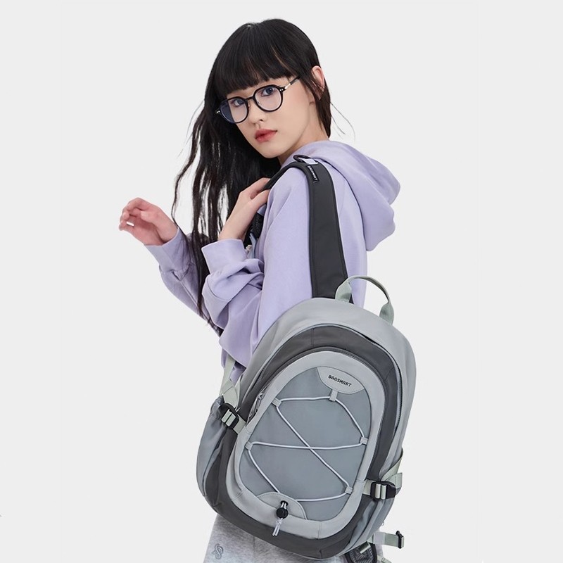 BAGSMART กระเป๋าเป้สะพายหลังลำลองความจุขนาดใหญ่ 16 นิ้วแล็ปท็อปกระเป๋าเป้สะพายหลังเดินทางกันน้ำ
