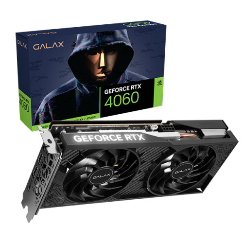 GALAX GEFORCE RTX 4060 1- CLICK OC 2X V2 8GB GDDR6 128BIT GDDR6 (3Y) CR6-001561