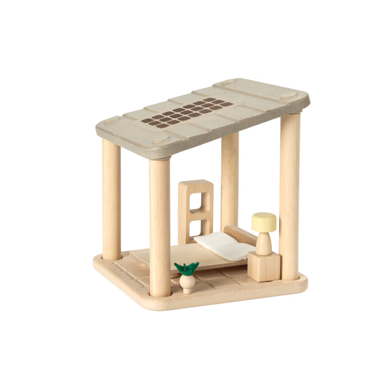 PlanToys ของเล่นไม้ 7613 PlanSpace BedRoom  ห้องนอน - แปลนสเปซ ของเล่นไม้ สำหรับเด็กอายุ 3 ปี ขึ้นไป