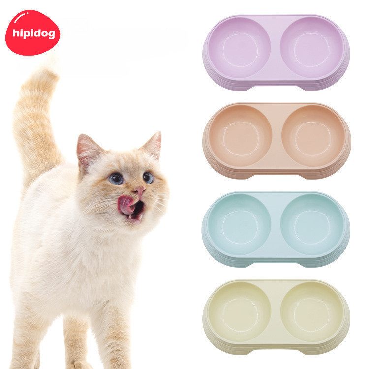 【Hipidog】2in1 ชามใส่อาหาร น้ํา สําหรับสัตว์เลี้ยง สุนัข แมว