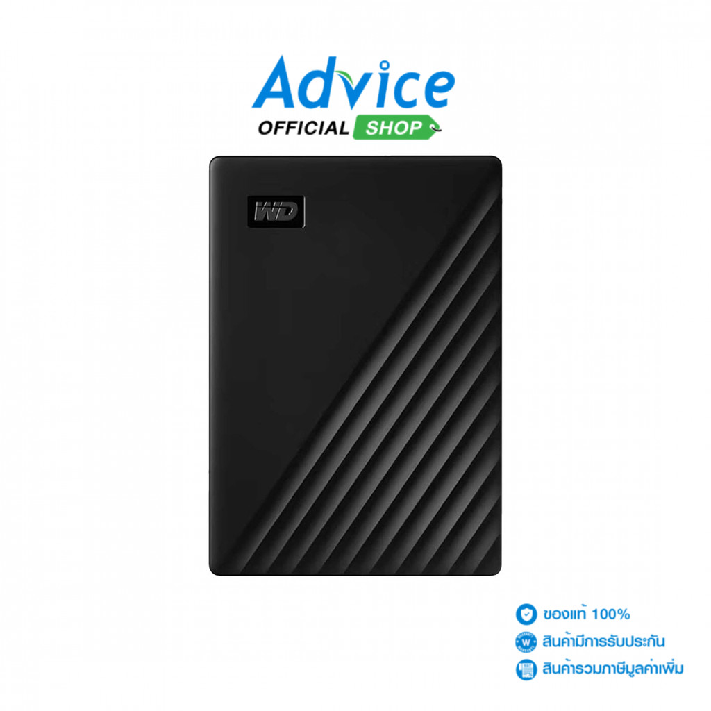 WD 6 TB EXT HDD 2.5'' MY PASSPORT BLACK (WDBR9S0060BBK-WESN) - A0165371