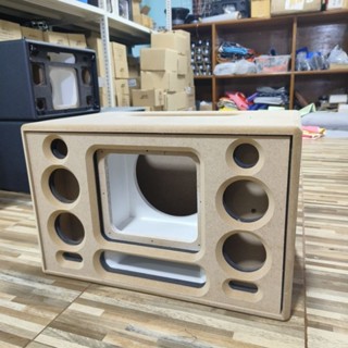 ตู้ลำโพงบลูทูธ8นิ้วงานดิบช่องเสียงกลาง3นิ้วช่องเสี่ยงแหลม2นิ…