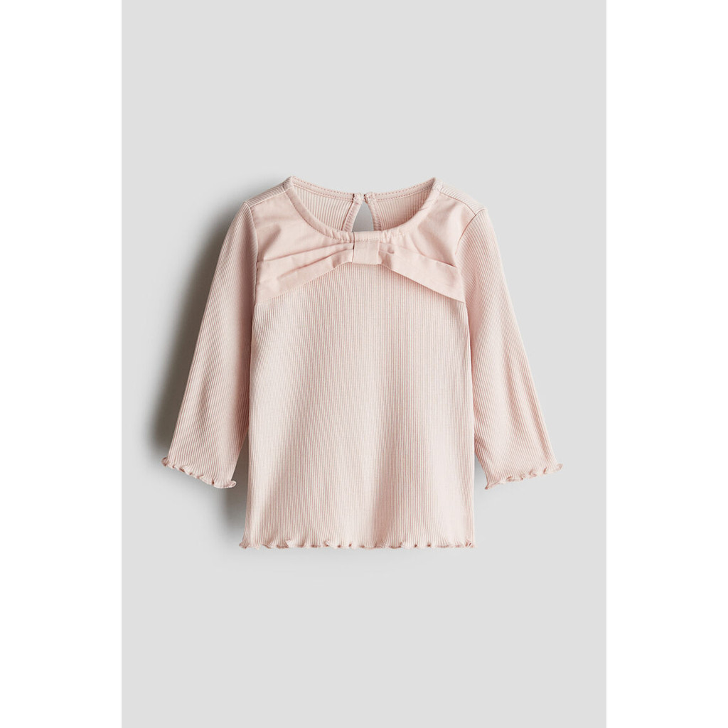 H&M Infants Bow-detail jersey top 1266890_1