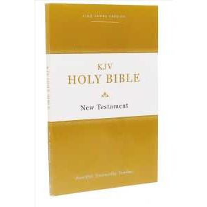 Kjv Holy Bible: New Testament Paperback, Comfort Print: King James Version -- Paperback / softback [