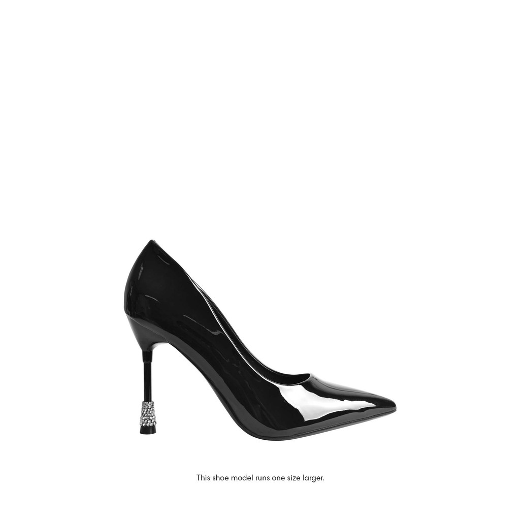Villains SF POSEY-JWL Pumps รองเท้าปั๊มส้นสูงผู้หญิง ส้นสูง 4.0"