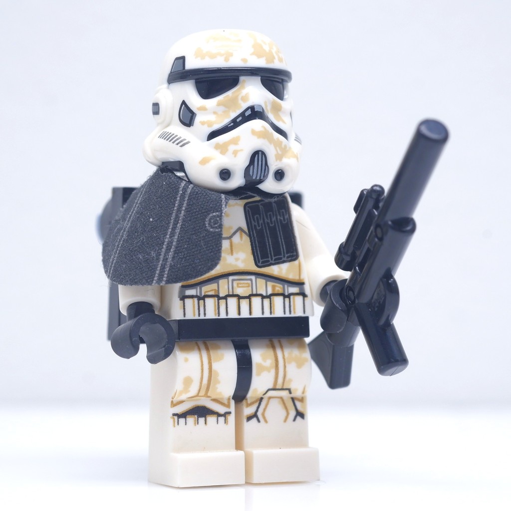 ( Ploybrick Minifigure ของแท้ ) Star Wars Sandtrooper Leader (75290)