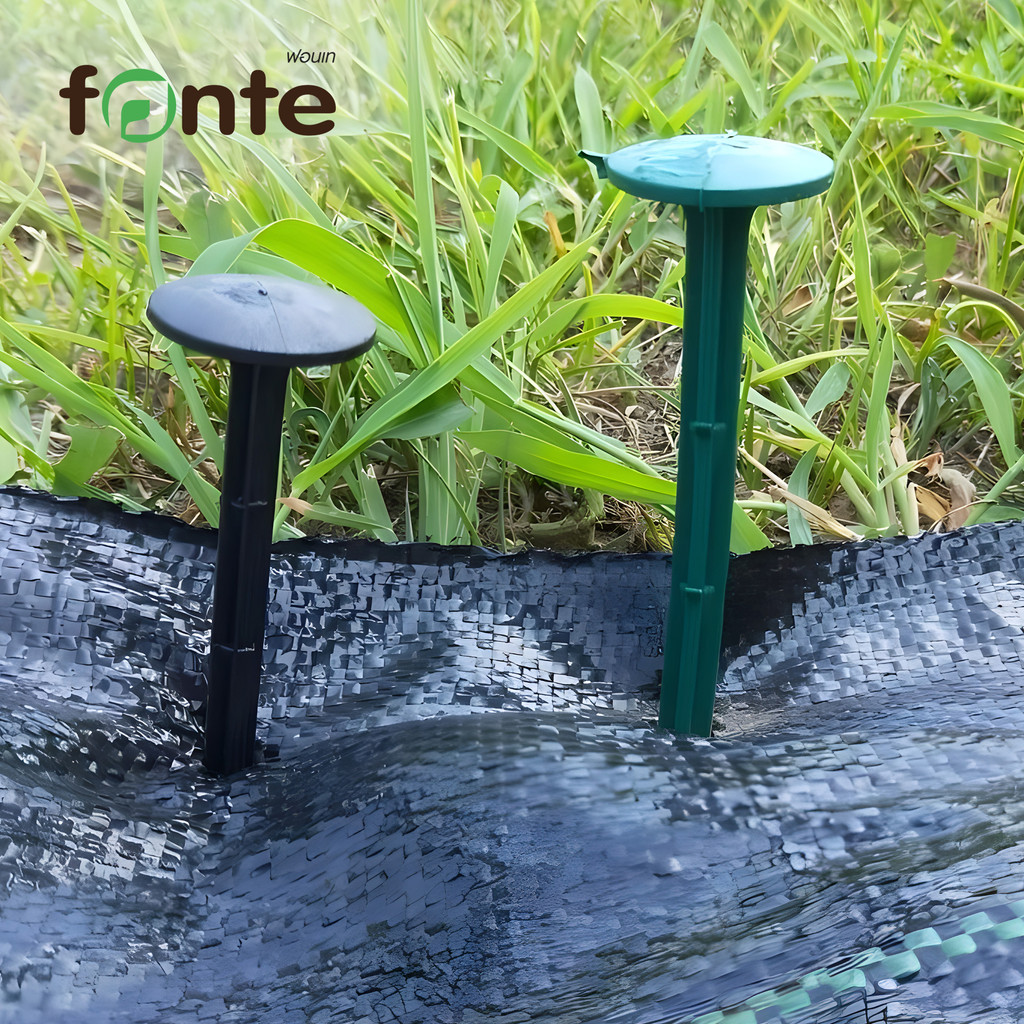 FONTE ตะปูพลาสติกยึดผ้าคลุมดิน รุ่น TM_GDNA_03 ขนาด 20 ซม. (แพ็ก 12 ชิ้น) สีดำ - รูปที่ 3