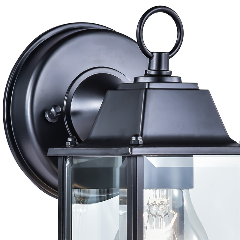 LUZINO โคมไฟกิ่งภายนอก 1xE27 รุ่น 0038-WD(BK) สีดำ - รูปที่ 4