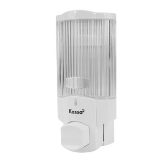 ที่กดสบู่ 1 ช่อง KASSA รุ่น KS-7103A ความจุ 350 มล. สีขาว