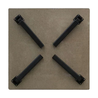 KASSA โต๊ะพับญี่ปุ่นลายไม้ ขนาด 60 x 60 ซม. สีคาปูชิโน่
