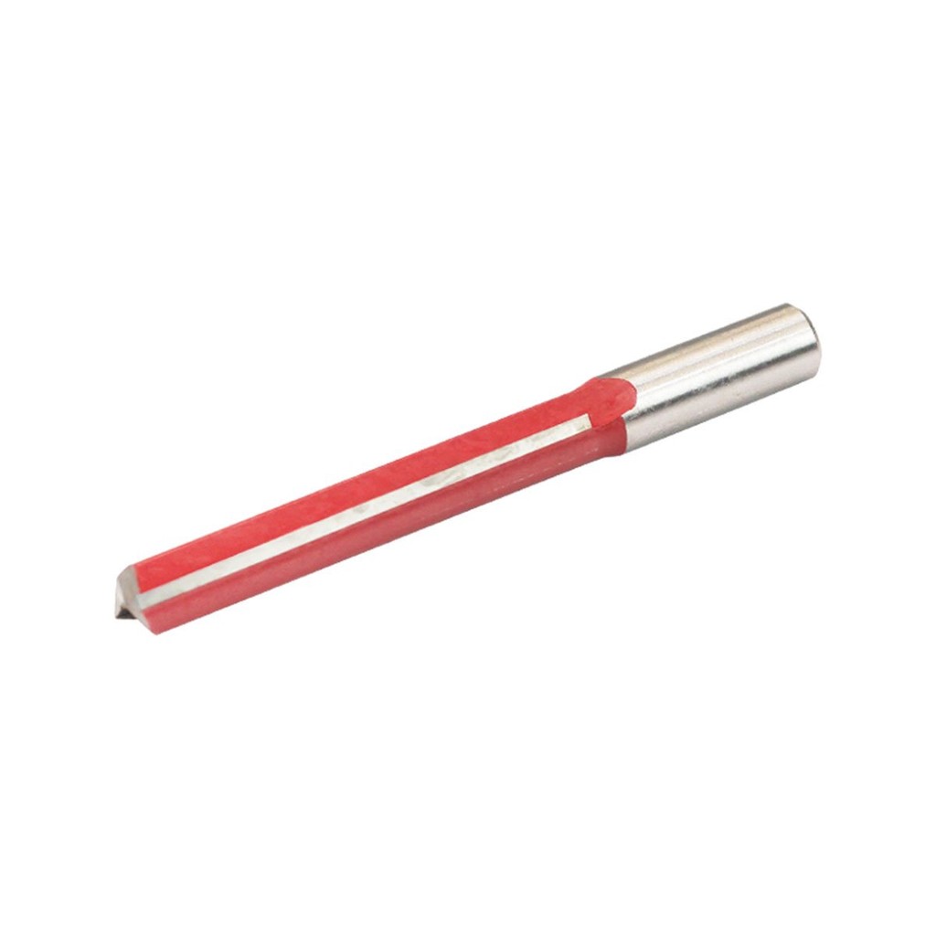 GIANTTECH ดอกเร้าเตอร์กัดตรง รุ่น GT10320 ขนาด 1/2 x 1/2 x 3 นิ้ว สีแดง