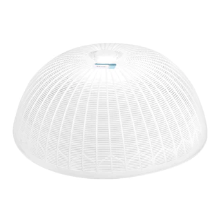 KASSA HOME ฝาชีพลาสติกทรงสูงเบอร์ 55 รุ่น VCP-RS55 ขนาด 57 x 57 x 22 ซม. สีขาว