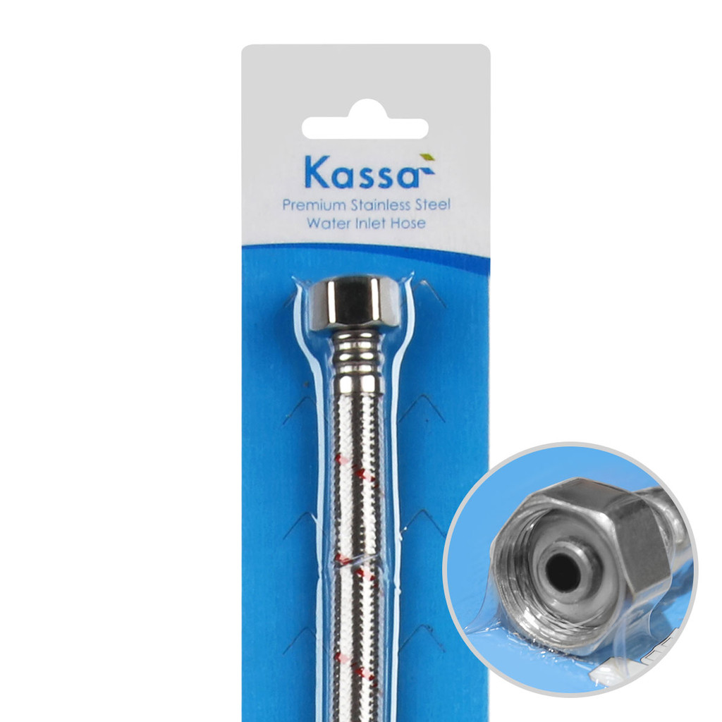 KASSA สายน้ำดี - น้ำร้อน รุ่น KS-3952 ขนาด 16 นิ้ว สเตนเลส