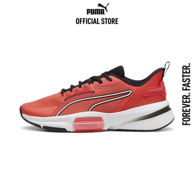 PUMA TRAINING - รองเท้าออกกำลังกายผู้ชาย PWRFrame TR 3 สีแดง - 37948204