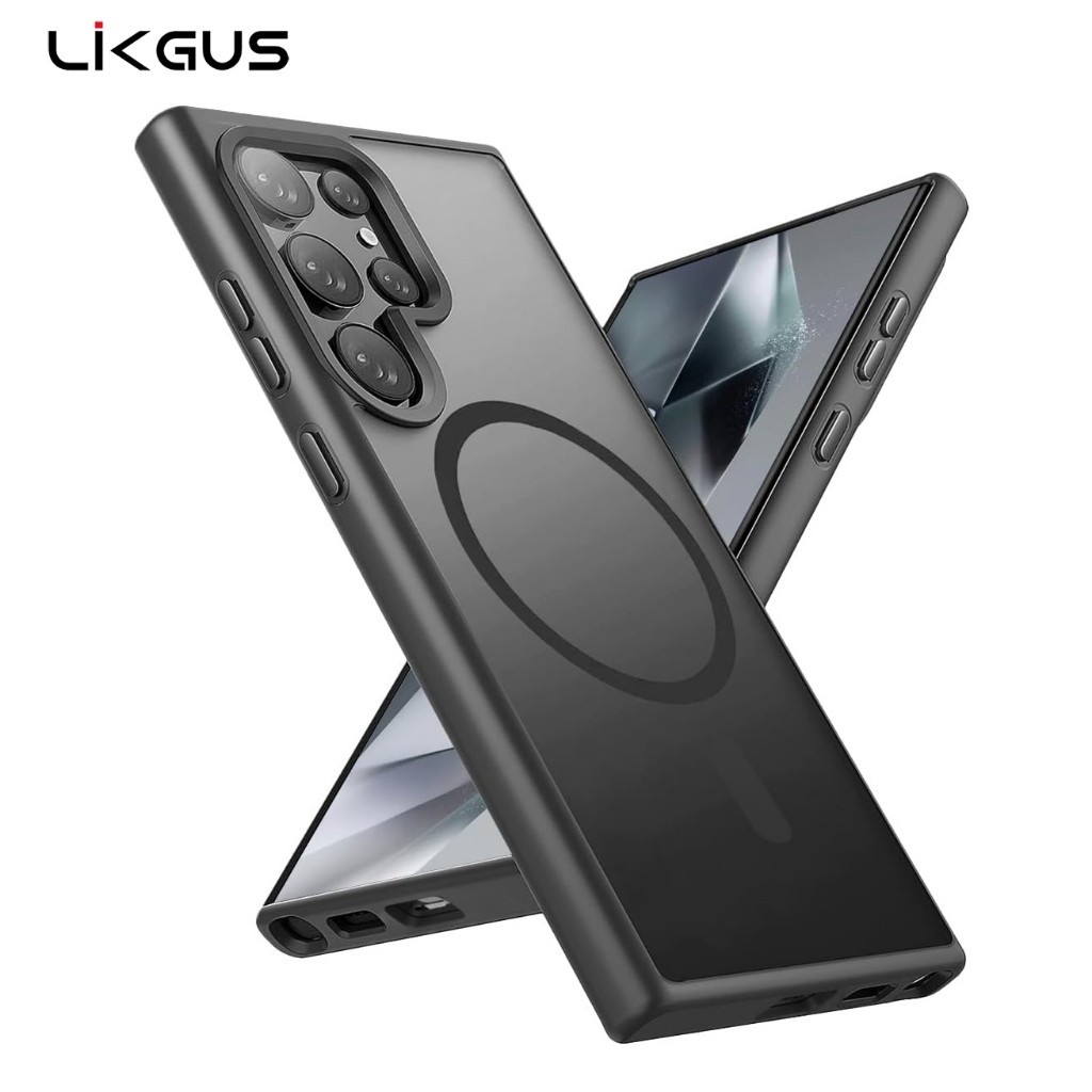 ส่งด่วน S24/S25 Fe Ultra เคสผิวด้าน ชาร์ได้ สำหรับ SAMSUNG S23 S23Plus S23Ultra S22 S22Plus S22Ultra S21Ultra S23Fe 006