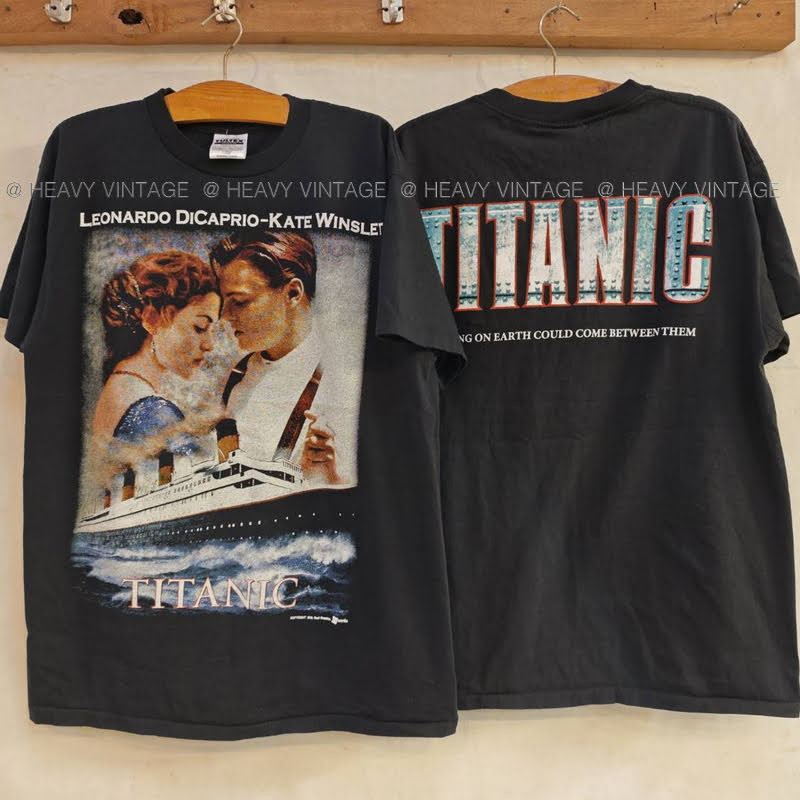 TITANIC Legendary Movie tag Original Bootleg แท้ เสื้อวินเทจ เสื้อหนังตำนาน heavy vintage shirt