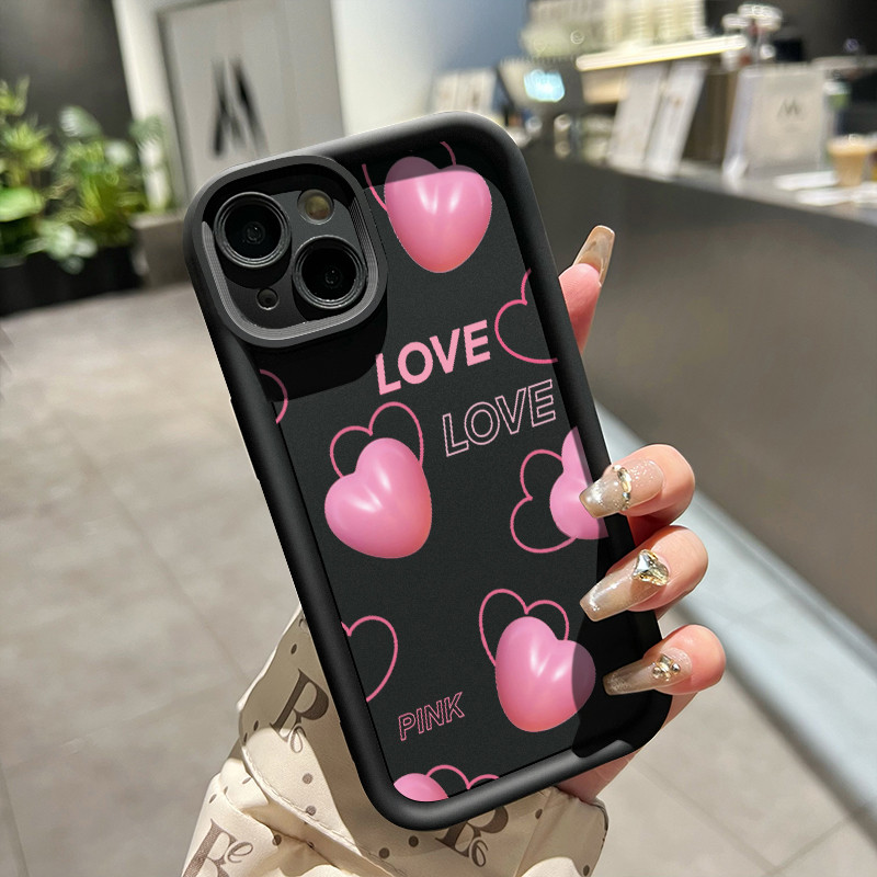 เคสสำหรับ VIVO Y95 Y93 Y93s Y91 Y91i เคสโทรศัพท์กันกระแทกซิลิโคนความรัก