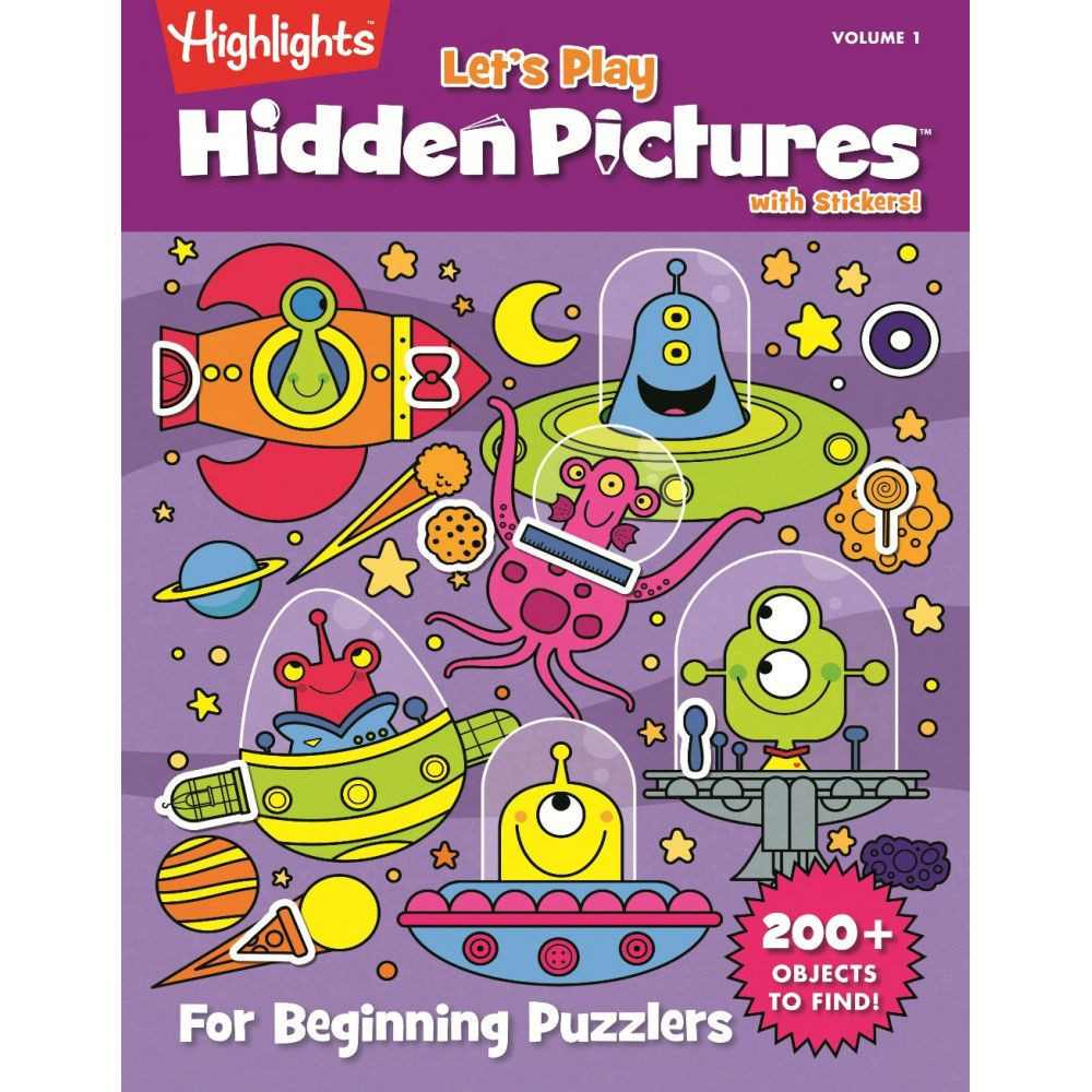 ^NANMEEBOOKS หนังสือ HIGHLIGHTS - LET'S PLAY HIDDEN PICTURE 1 เพอลังอิ