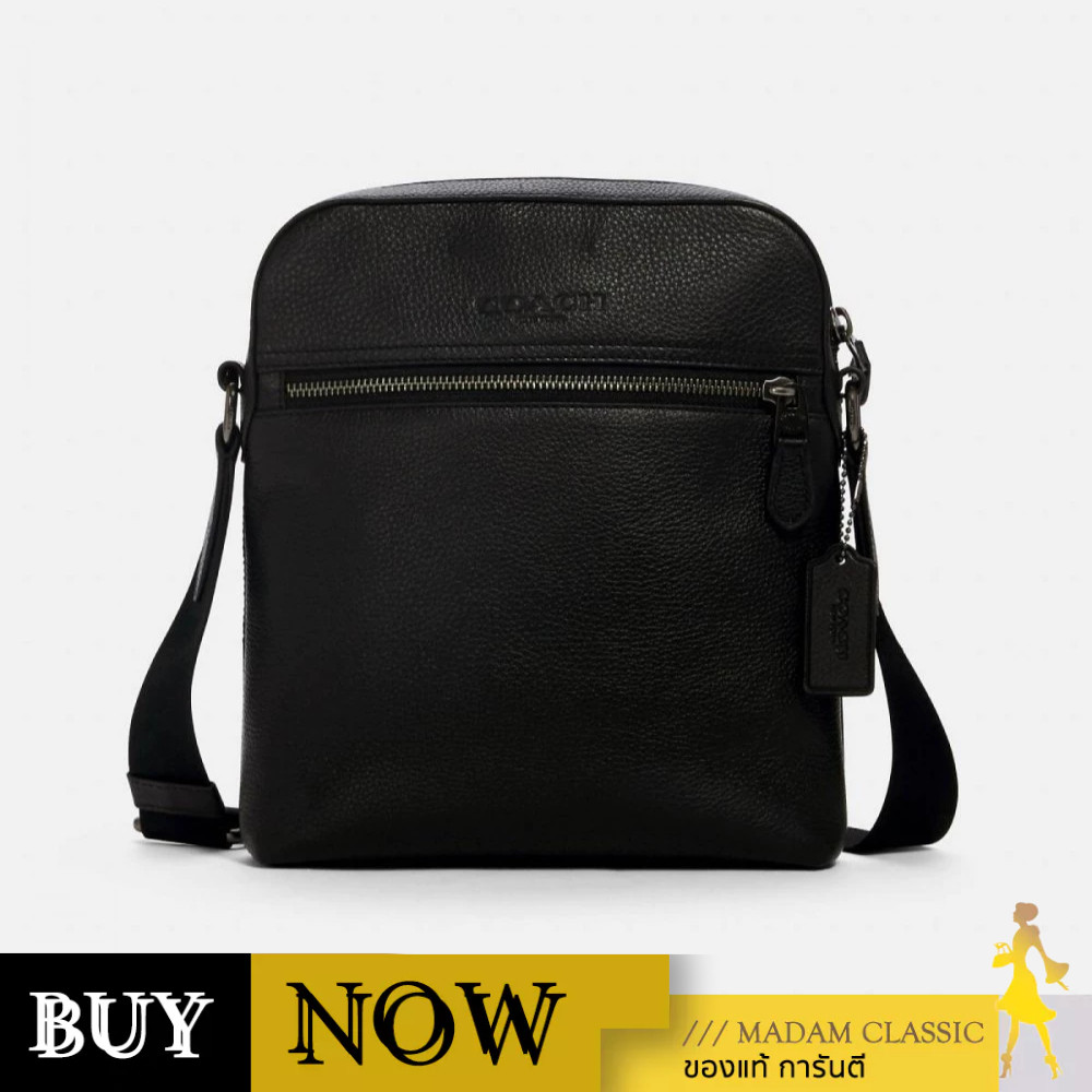Coach กระเป๋าสะพายข้าง 4011 HOUSTON FLIGHT BAG(QBBK) BY:Madamclassic 1