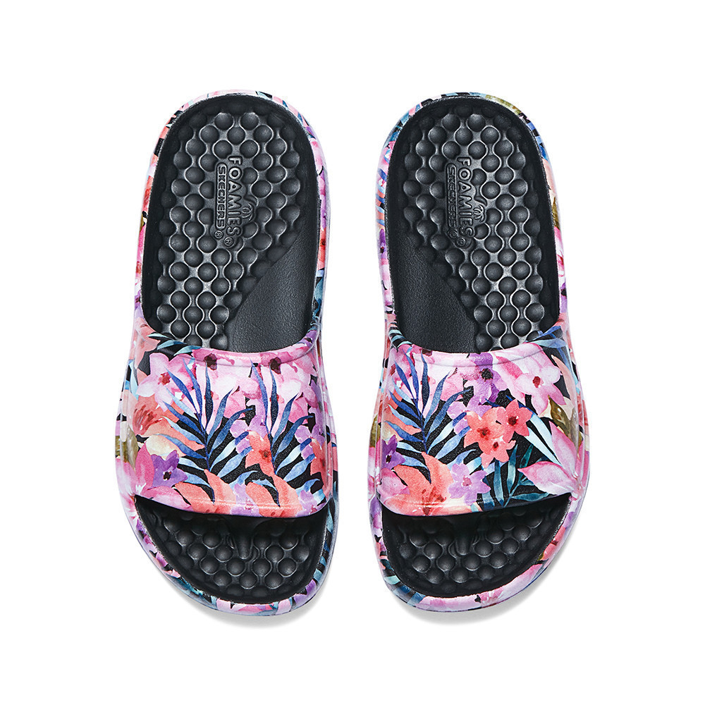 Skechers สเก็ตเชอร์ส รองเท้าแตะ ผู้หญิง Foamies Sandals - 111328-BKMT
