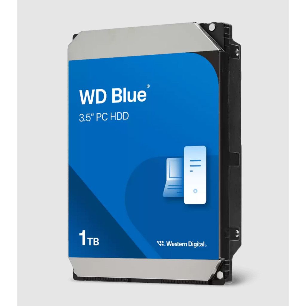 WD BLUE 1TB HDD 5400RPM SATA 3.5" (WD10EARZ-3YEAR) MS1-000547
