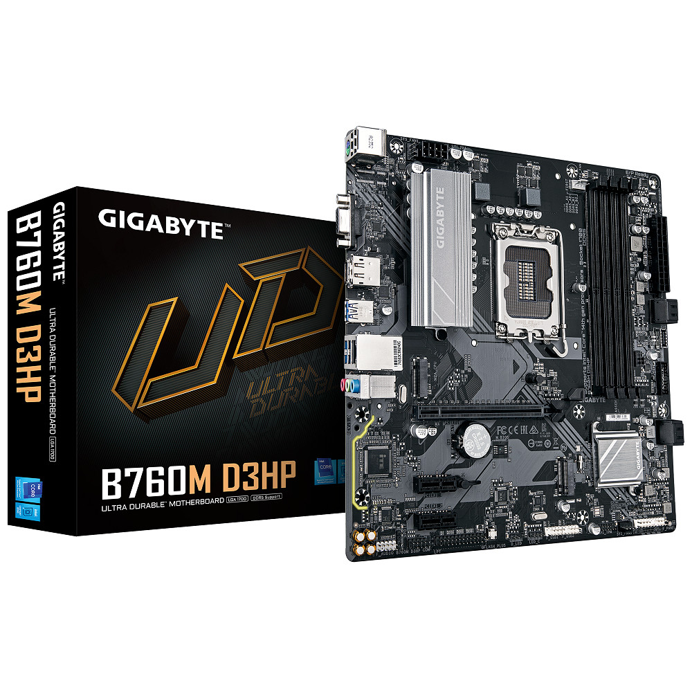 GIGABYTE B760M D3HP DDR5 LGA1700 (3Y) CR4-001096