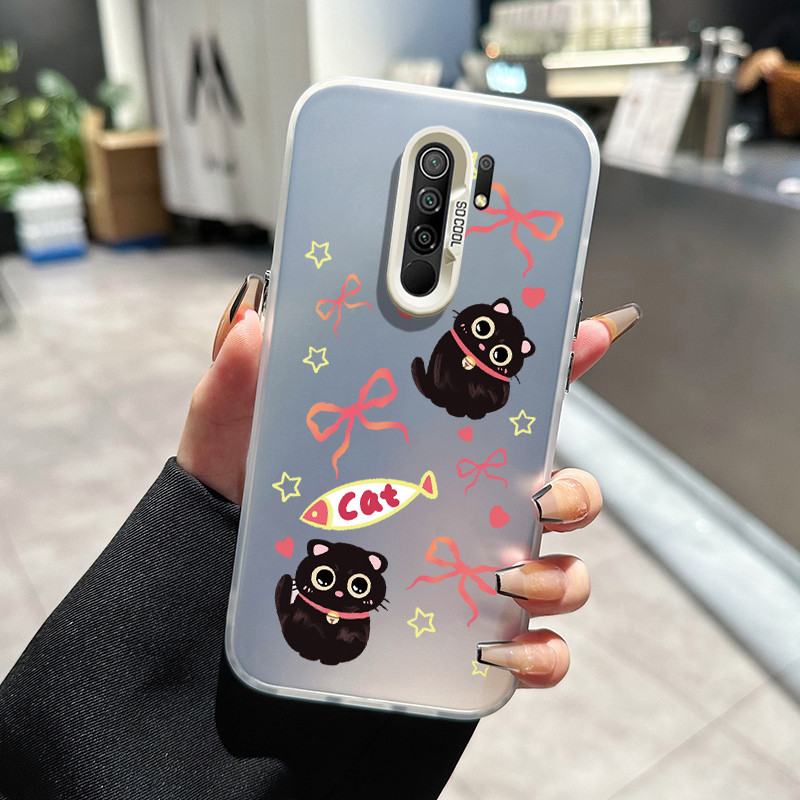 เคสสำหรับ Xiaomi Redmi 9 Prime 9A 9T 9C NFC 10A POCO C3 C33 M2 เคสมือถือลายแมวน่ารัก