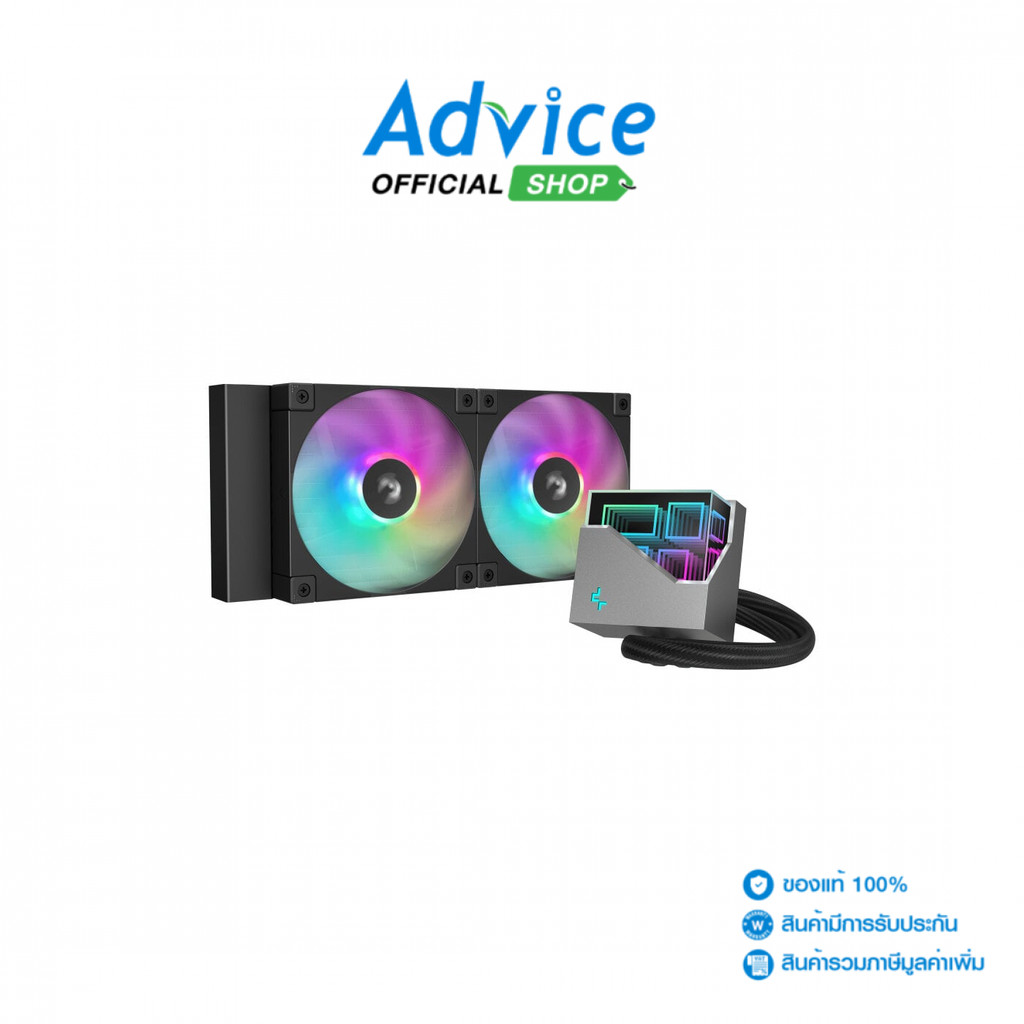 DEEPCOOL LIQUID COOLING LT240 ARGB BLACK - A0164740